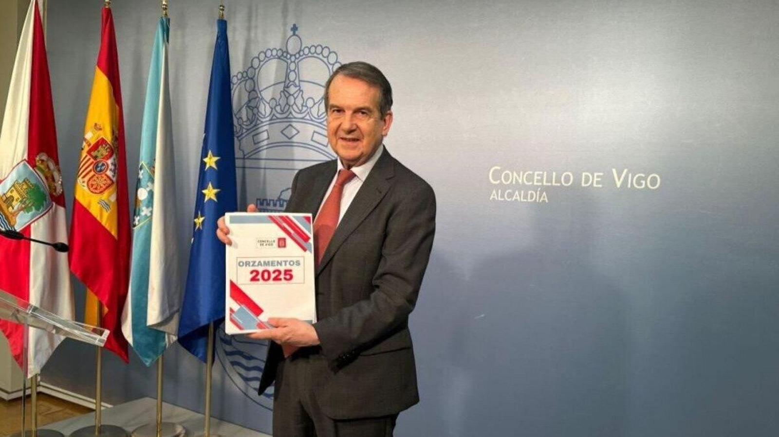 El alcalde presentó el viernes los presupuestos, tras su aprobación.