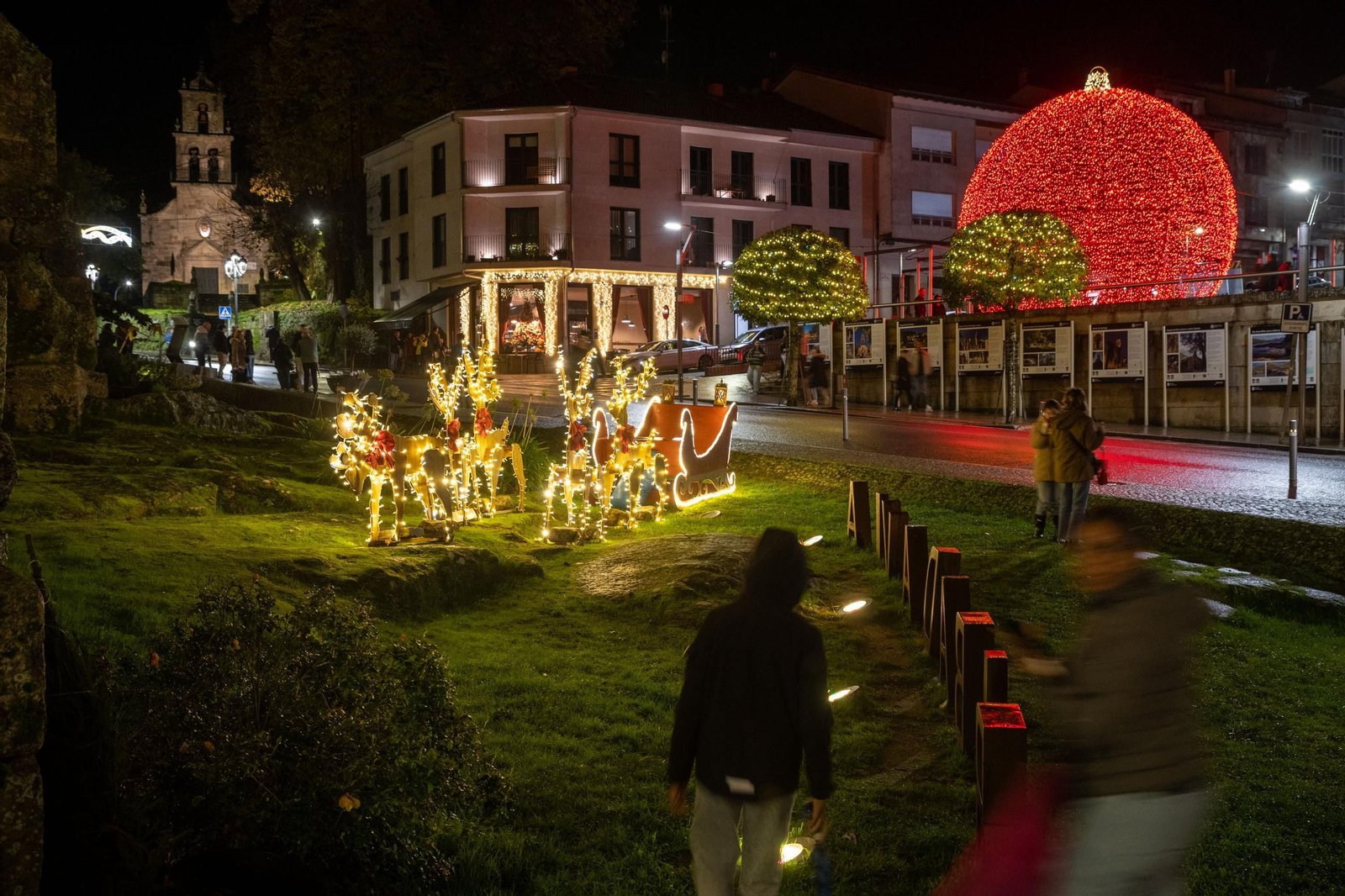 Galería | Ribadavia disfruta del encendido de la Navidad