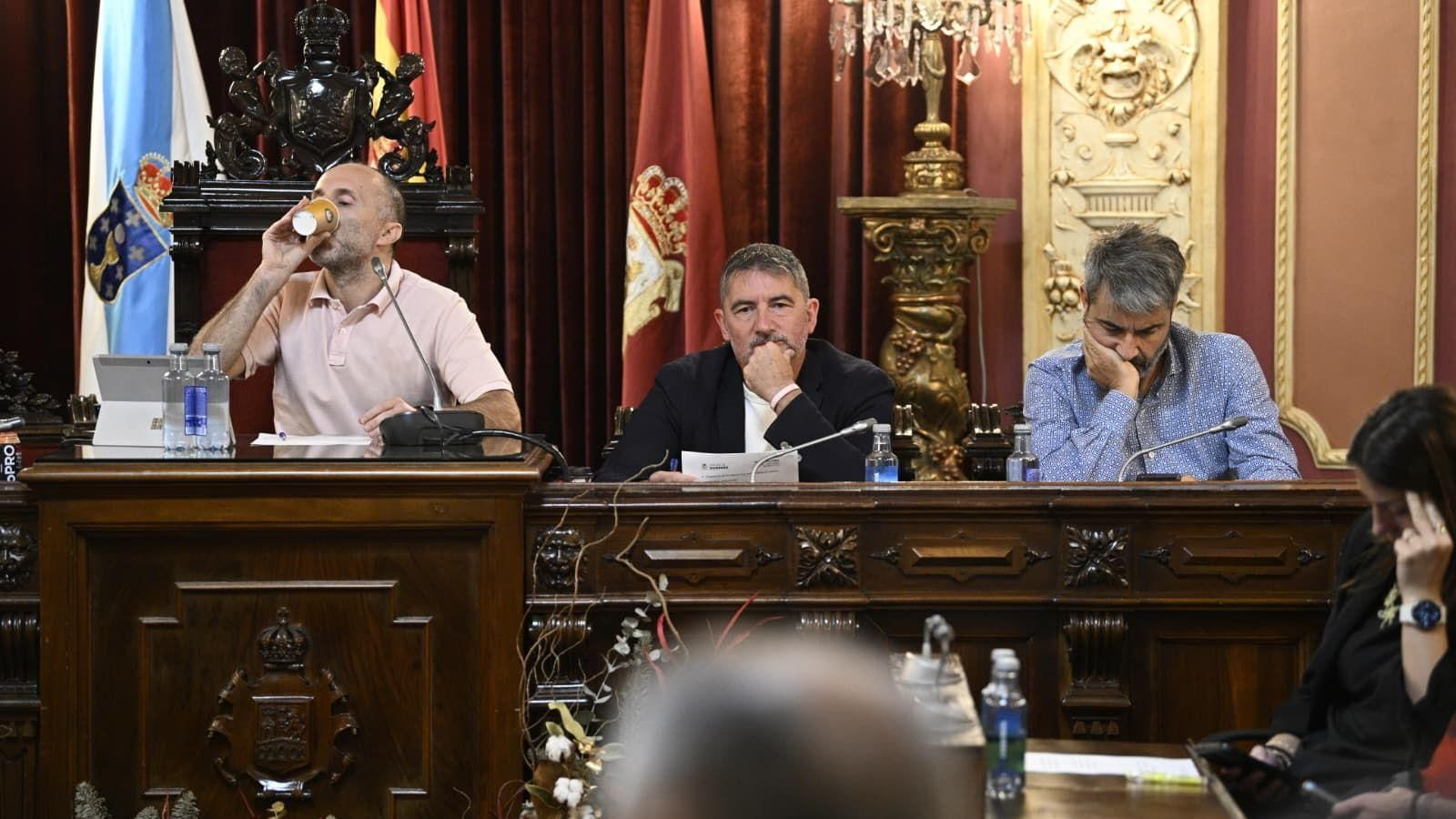 Pleno extraordinario del Concello de Ourense del 1 de octubre