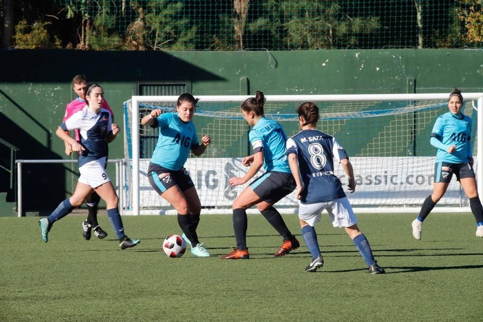 Noelia Pereira, Lorena y 'Clo', en la imagen, forman parte del nutrido grupo que ha abandonado el Matamá.