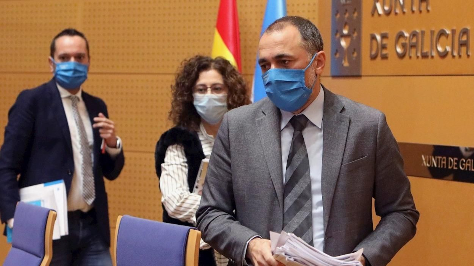 Comesaña, conselleiro de Sanidade. (EFE)