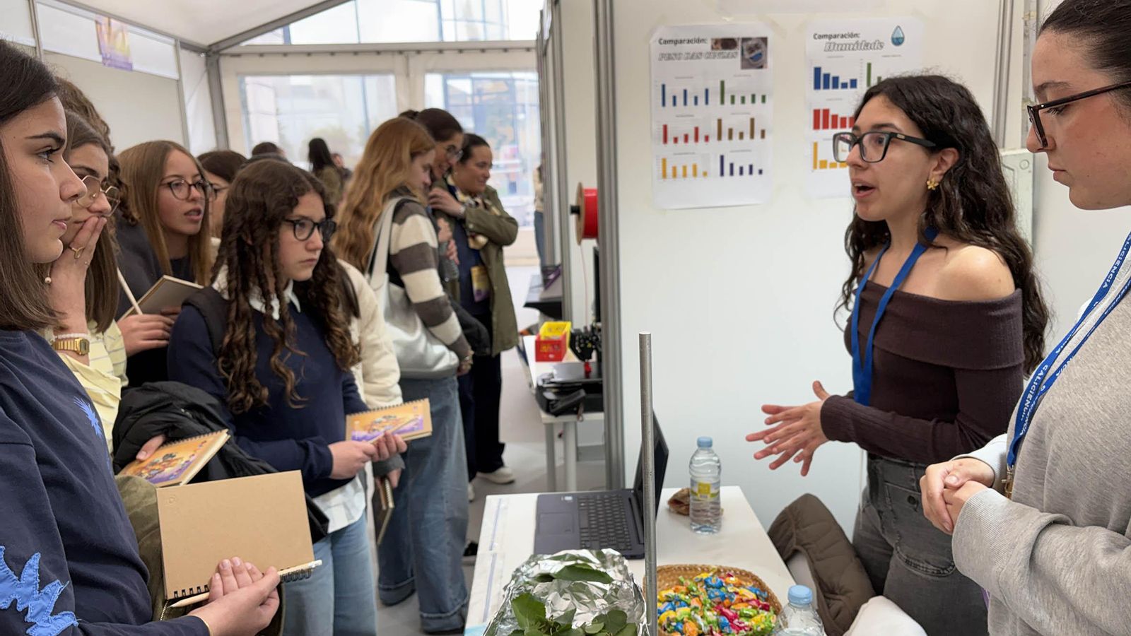 Estudiantes ourensanos en Galiciencia