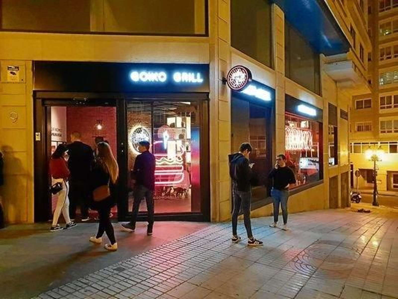 La sede de Goiko Grill en Vigo.