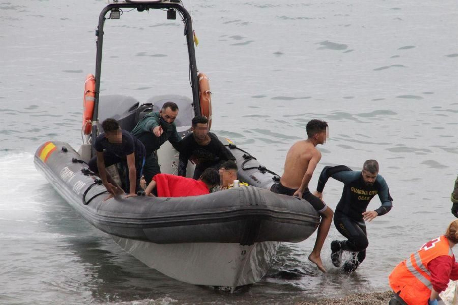 Invasión de inmigrantes en Ceuta 06
