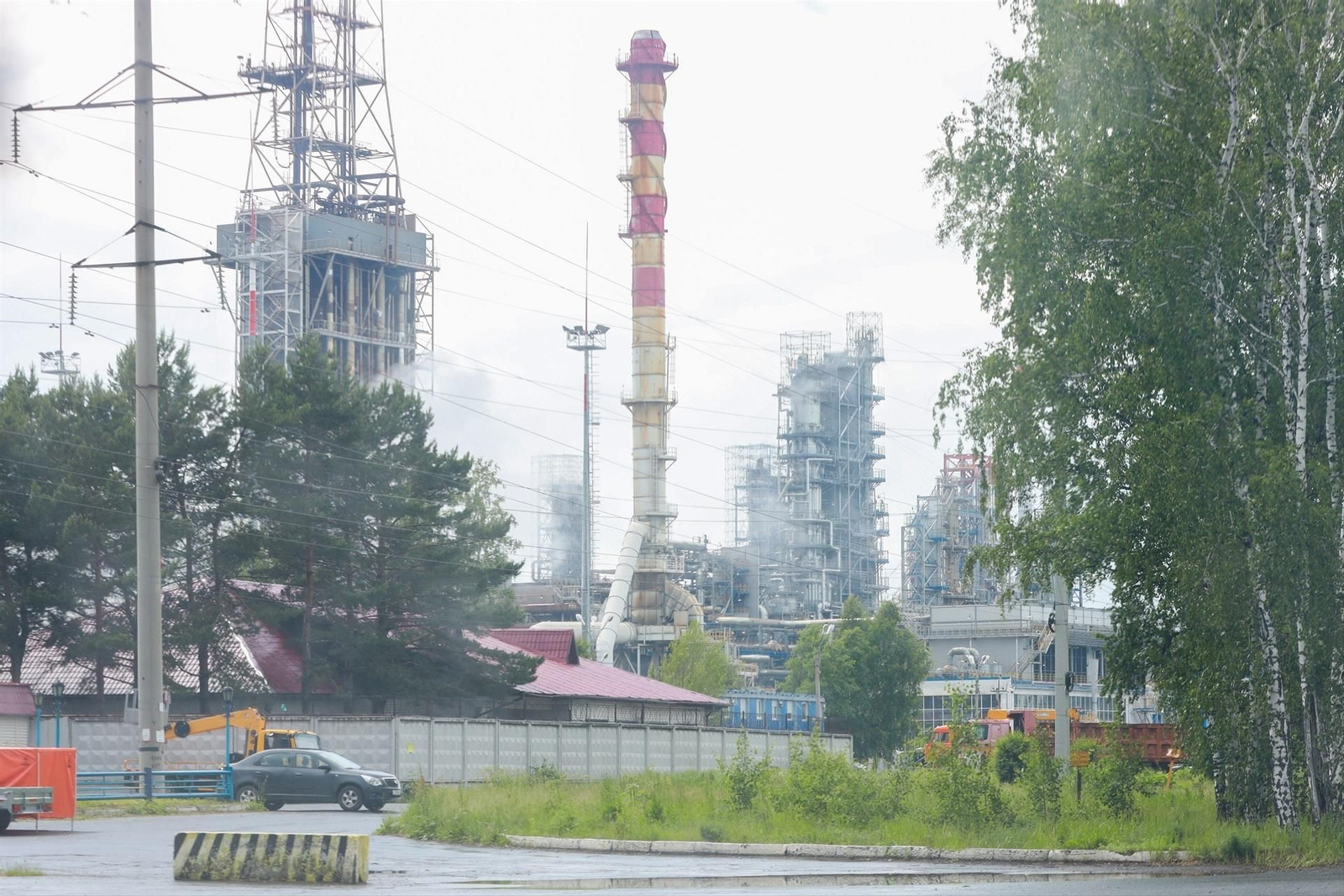 Ataque sobre una refinería