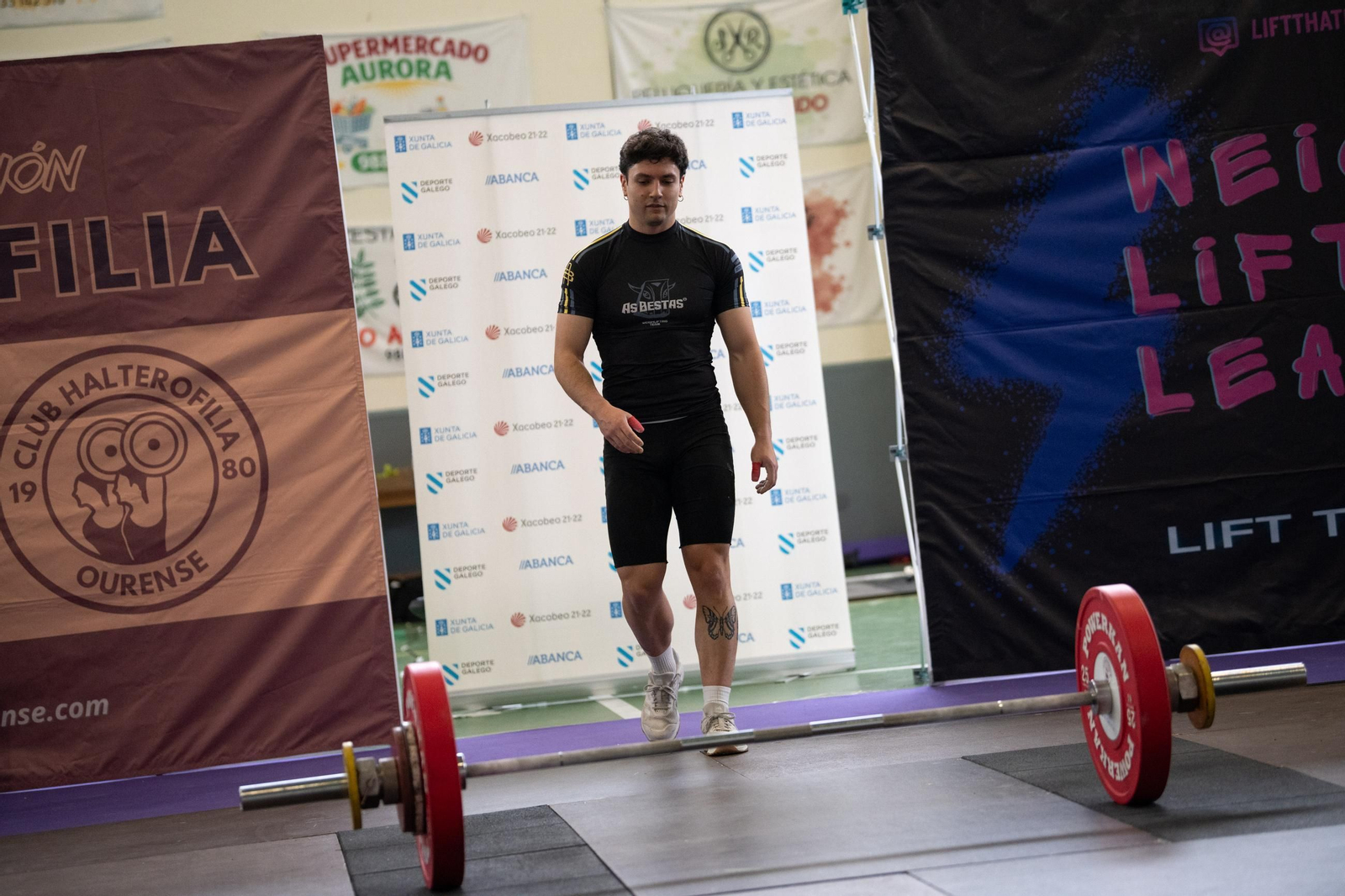 Galería | La halterofilia ourensana disputa la segunda jornada de la liga provincial