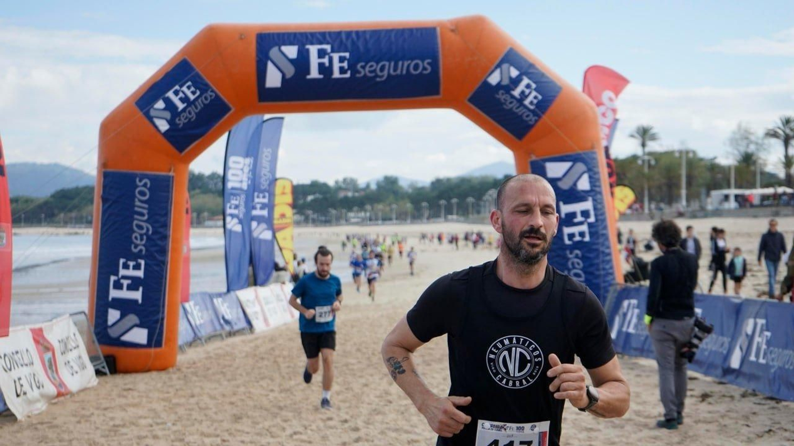 Carrera Praia de Samil.