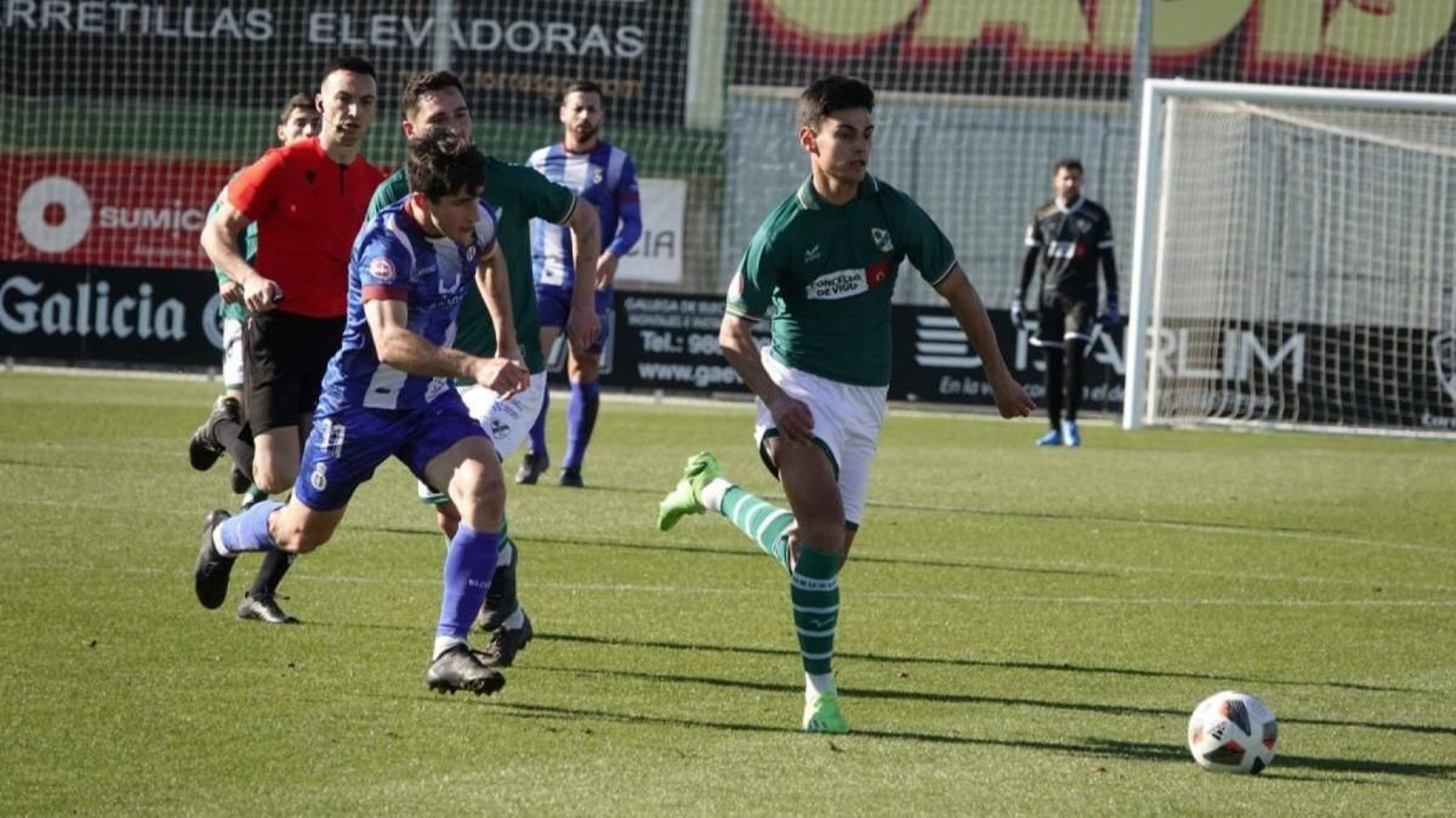 Yelco Alfaya, con el Coruxo.