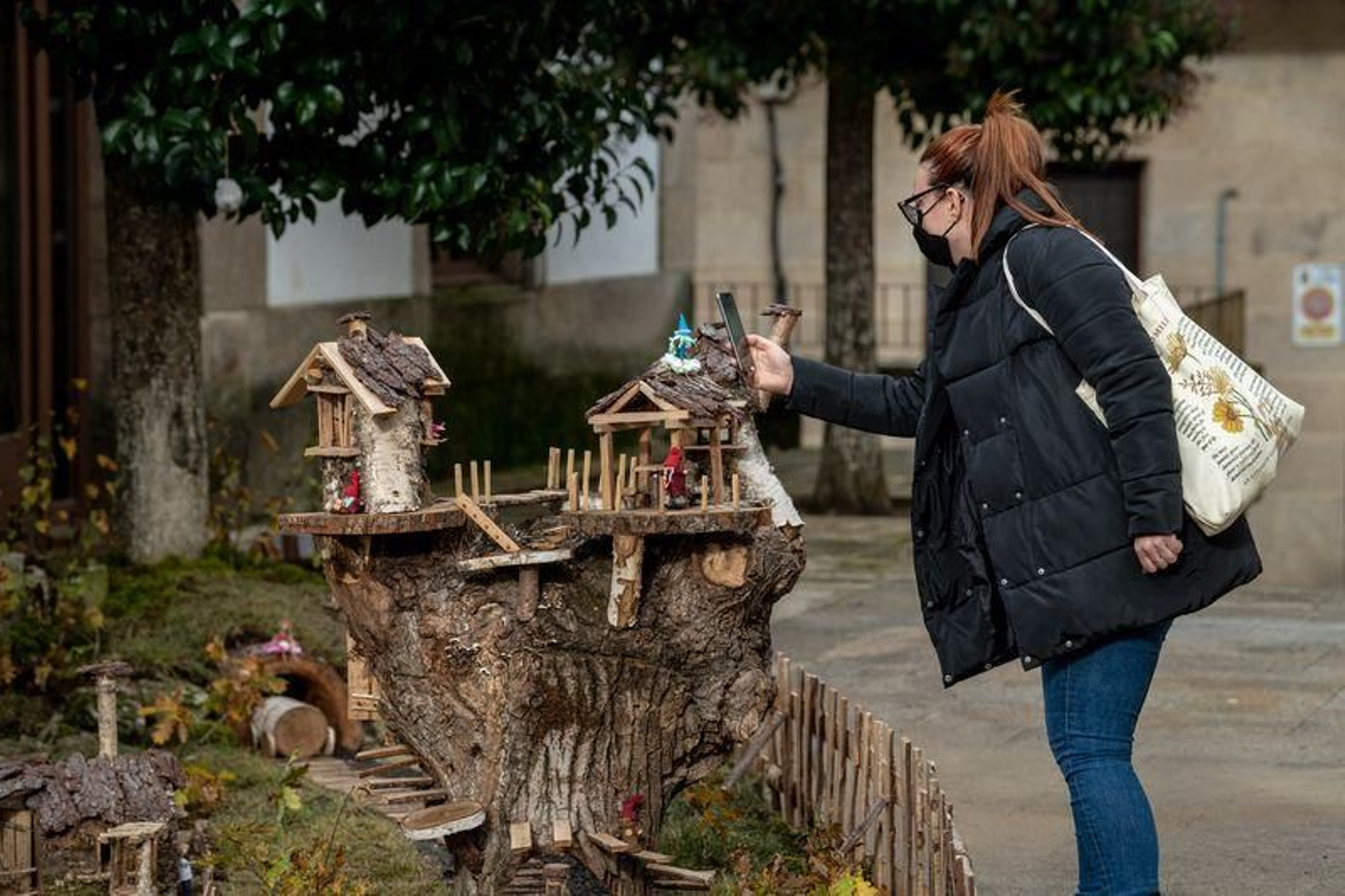 La decoración navideña en Allariz (ÓSCAR PINAL)