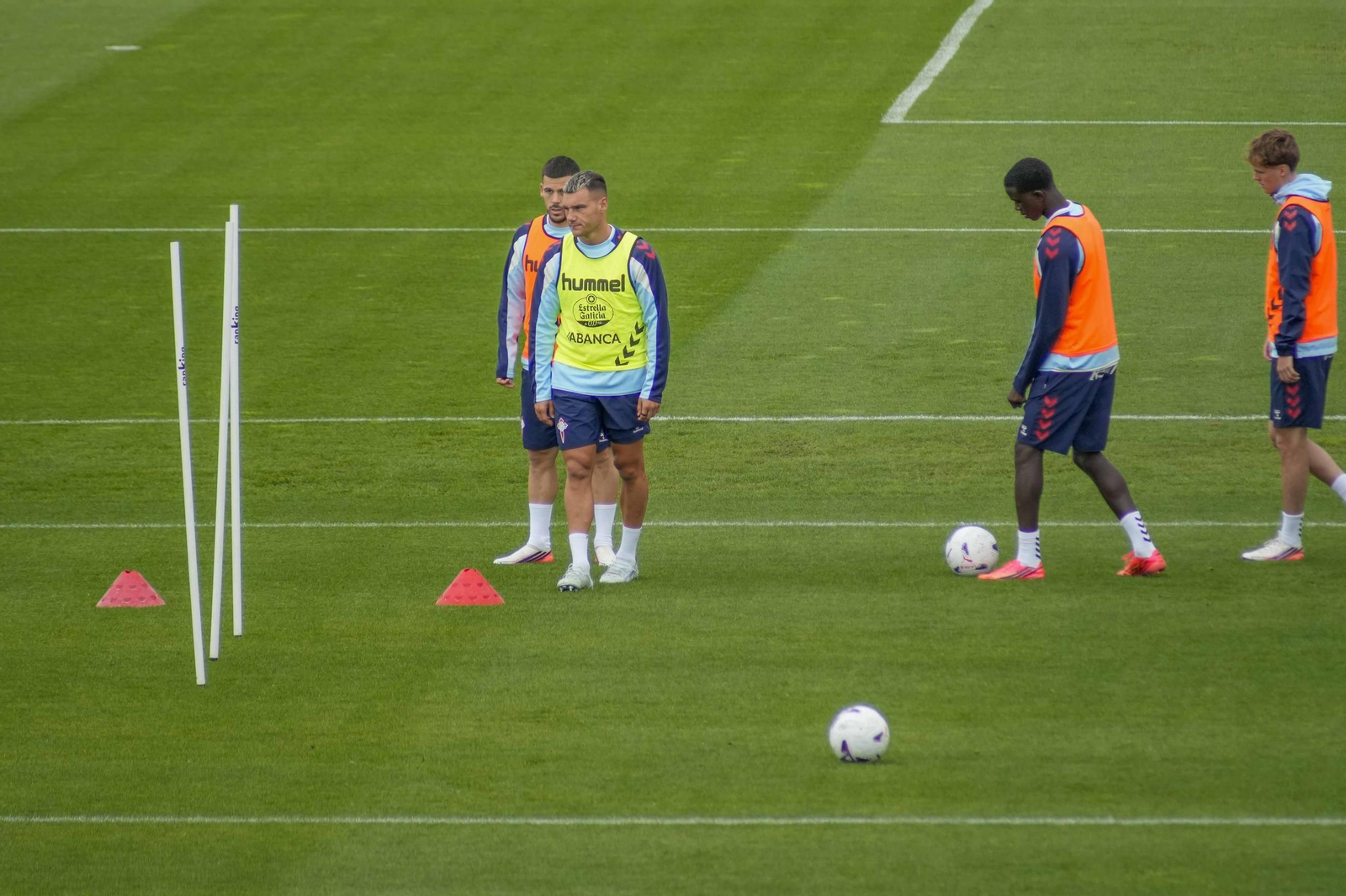 Galería | El Celta prepara su duelo ante Osasuna con Driouech ya incorporado