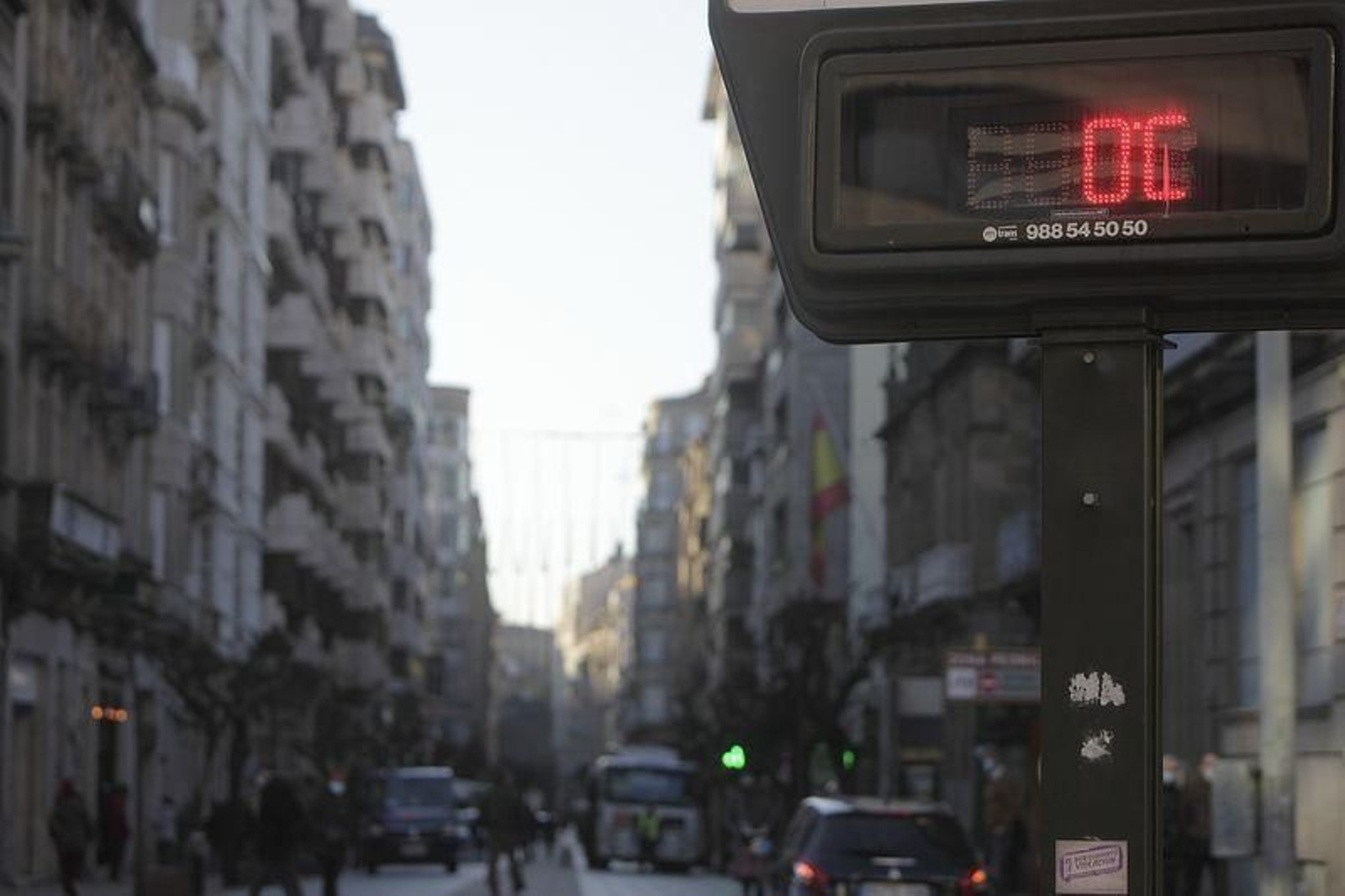 Jornada de frío en Ourense (MIGUEL ÁNGEL).