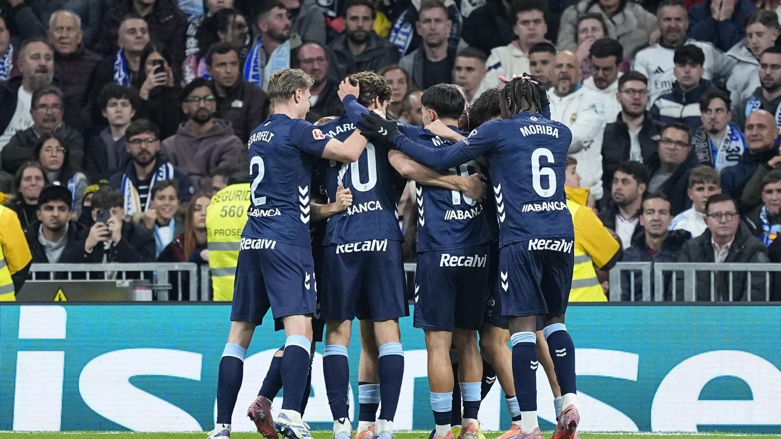 Galería | El Celta regresa al Santiago Bernabéu