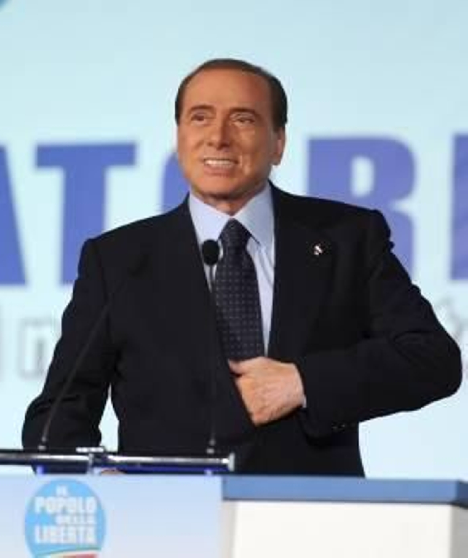 El primer ministro italiano Silvio Berlusconi. (Foto: C. ONORATI)