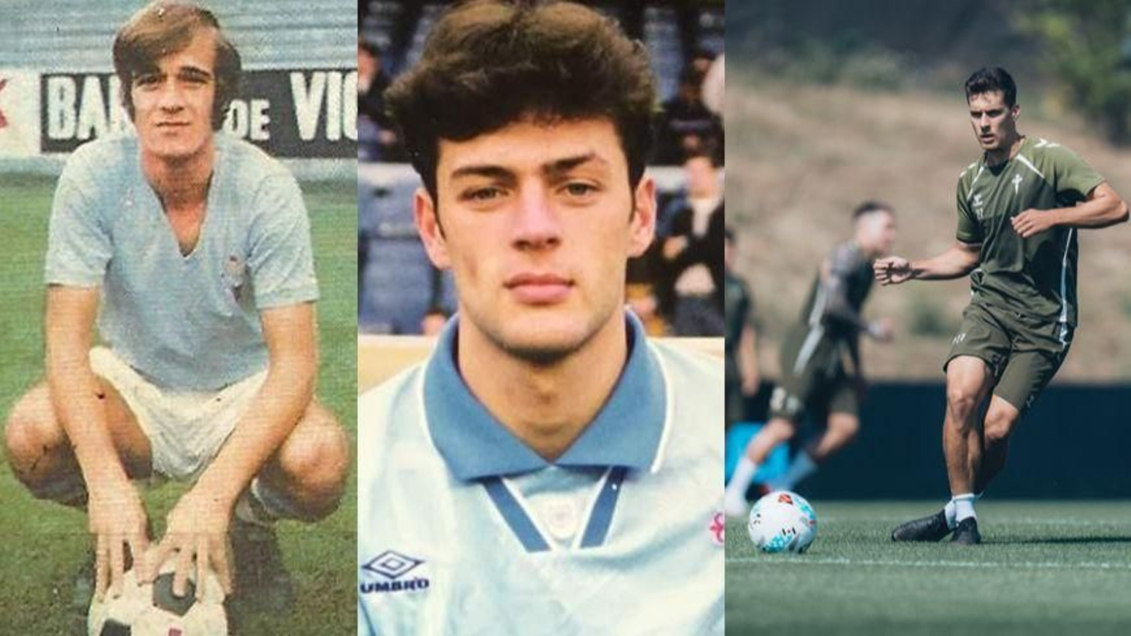 Manuel Ferández Amado, Manel Fernández y Manu Fernández Arroyo, las tres generaciones de celestes.