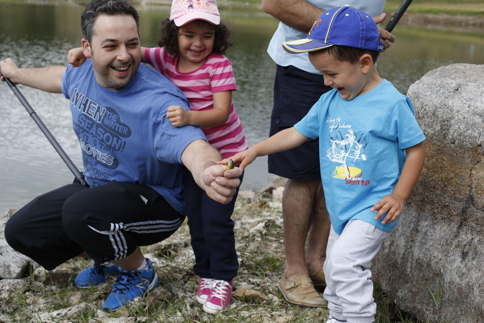 Pesca Ourense +D en Cachamuiña.