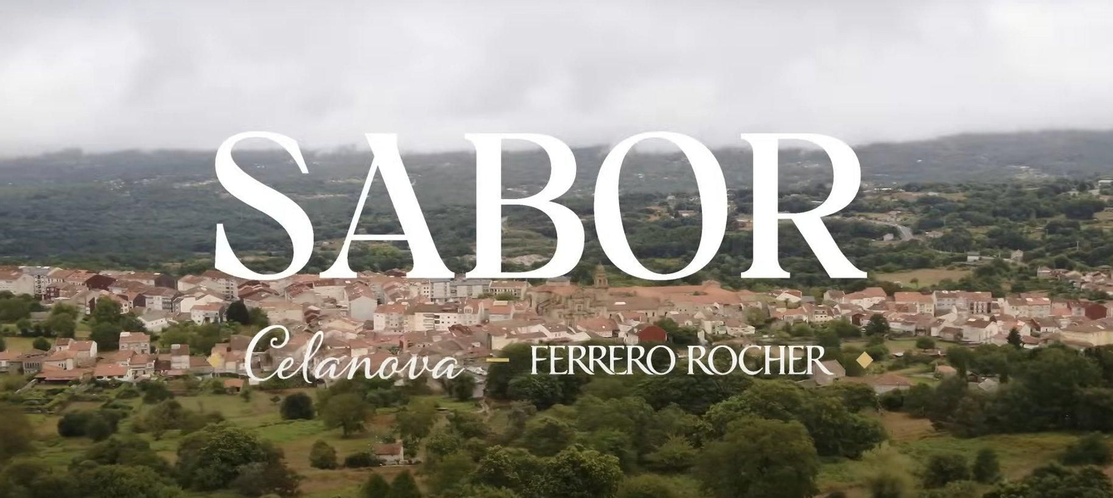 Candidatura de Celanova para "Juntos brillamos más" de Ferrero Rocher.