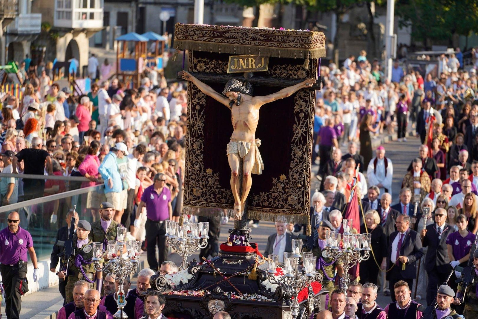 Procesión del Cristo de la Victoria de Vigo.