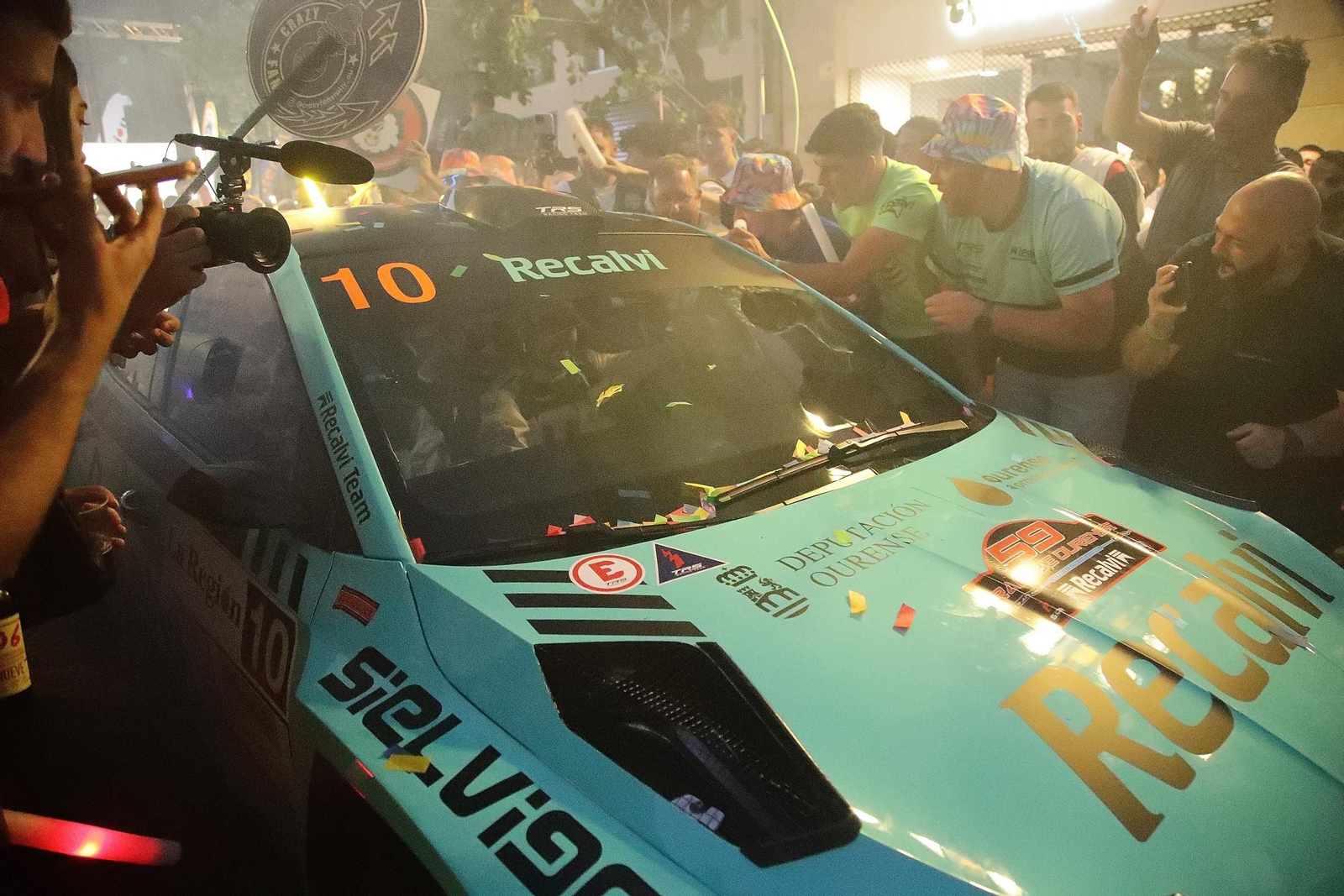 Galería | Arrancan los motores con la ceremonia de inauguración del Rally de Ourense, en fotos