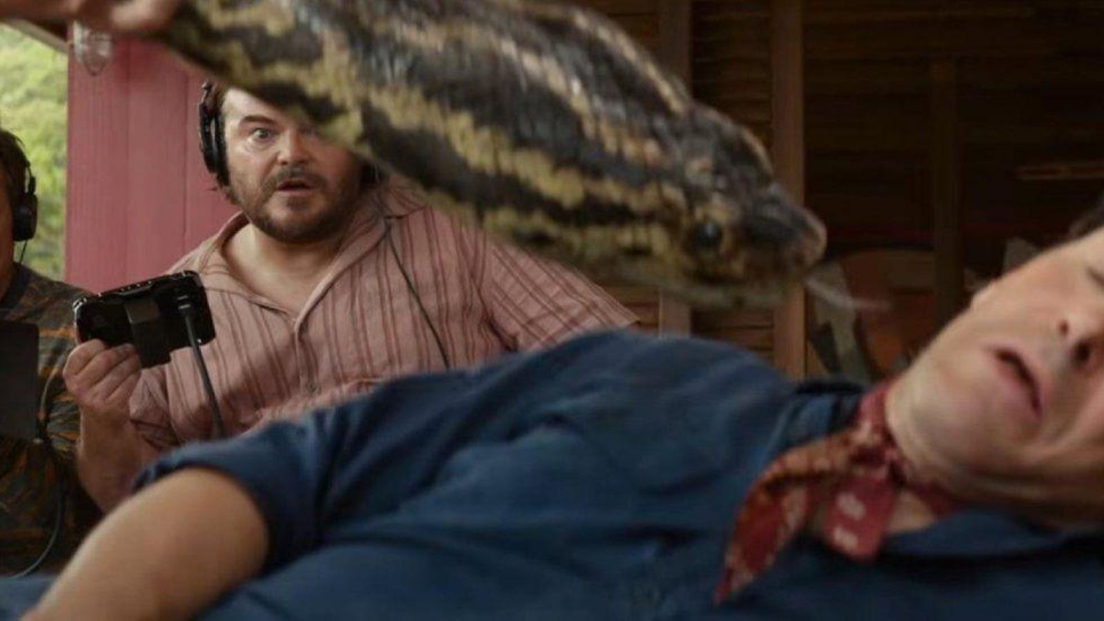 Escena de la película “Anaconda”.