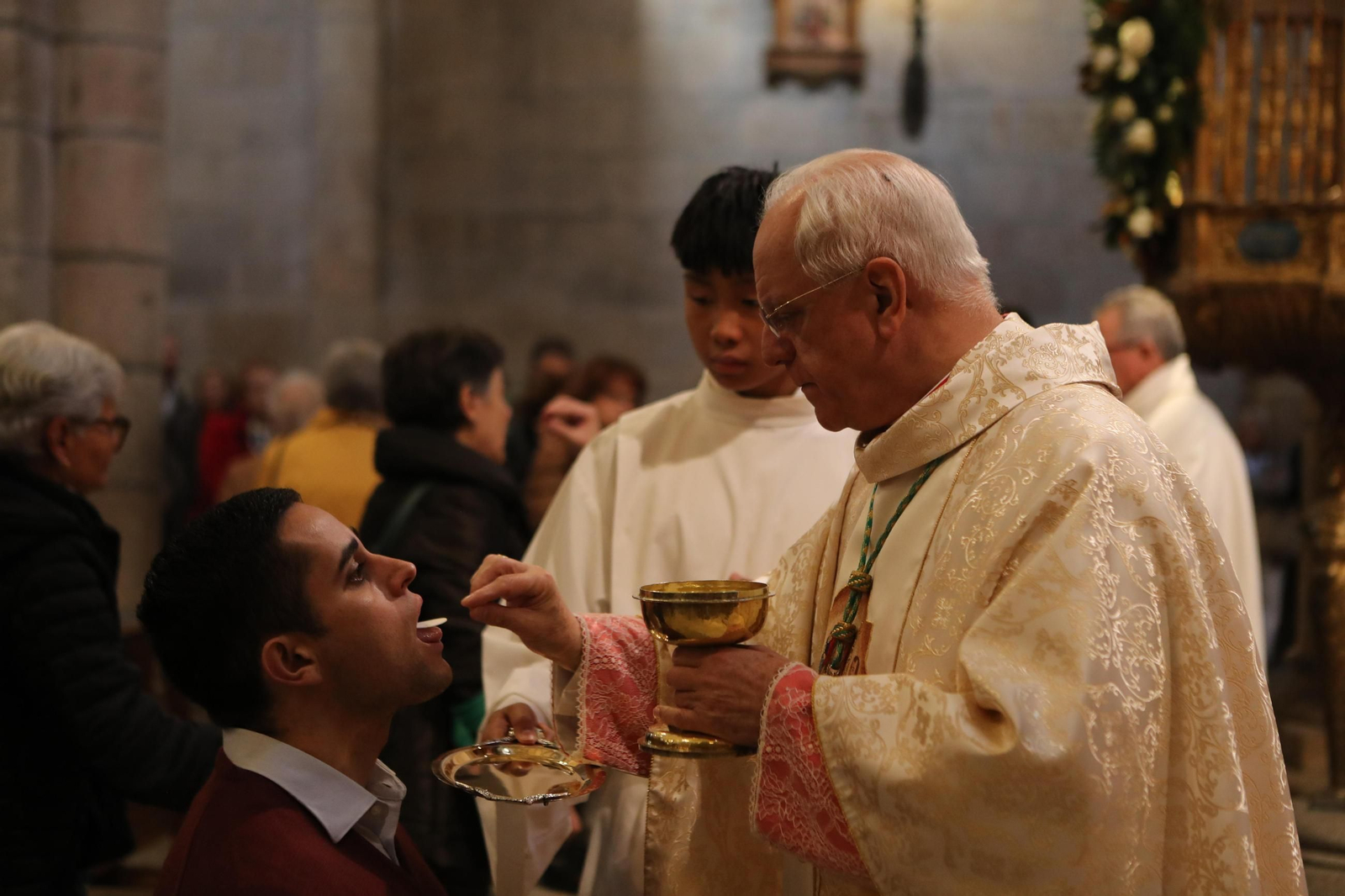 Galería | Devoción por San Martiño en Ourense, el día del patrón