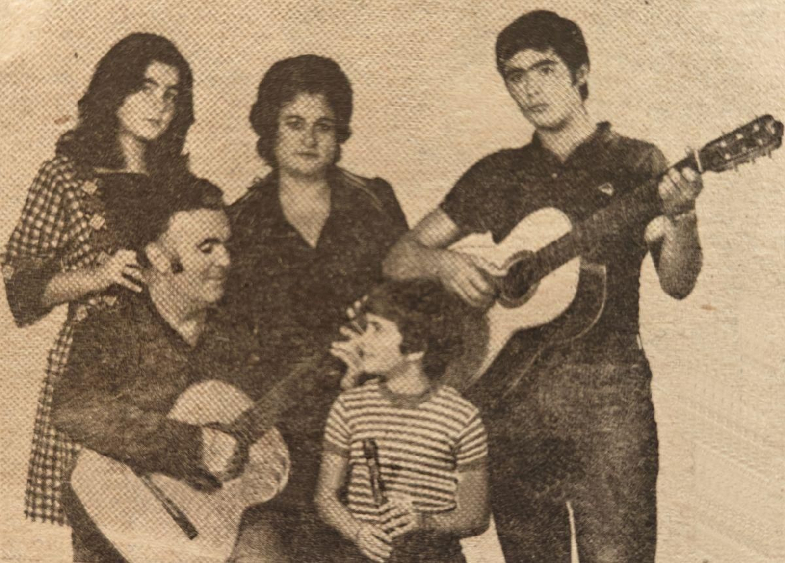 El grupo musical La Familia