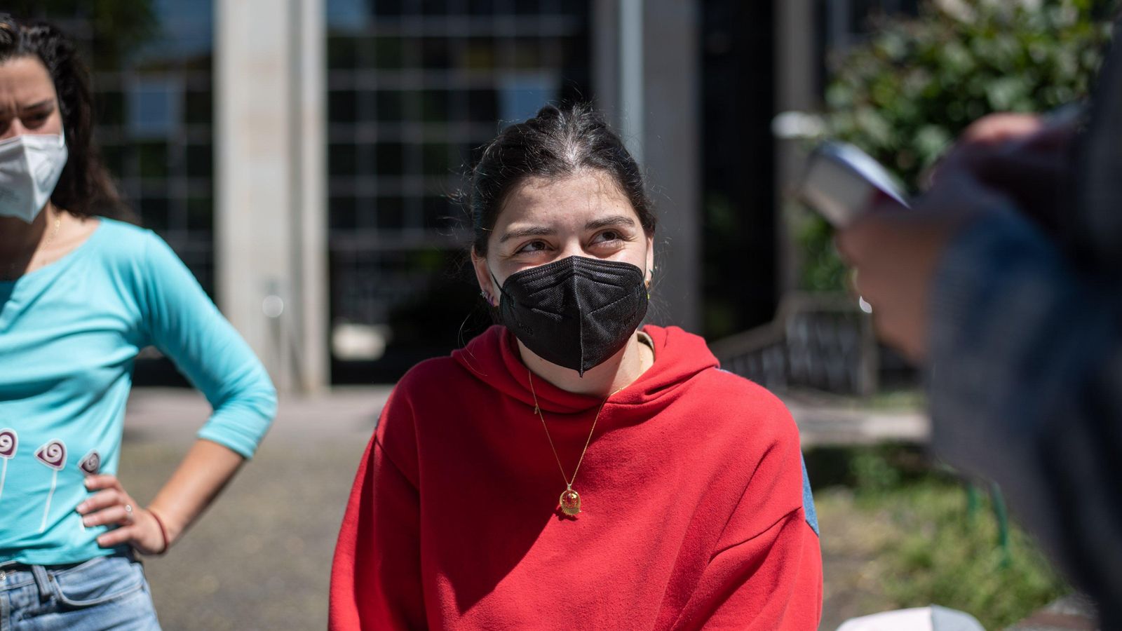 OURENSE (CAMPUS UNIVERSITARIO). 04/05/2021. OURENSE. Enquisas sobre idiomas, para suplemento VIDA. FOTO: ÓSCAR PINAL.   Sara Da Silva