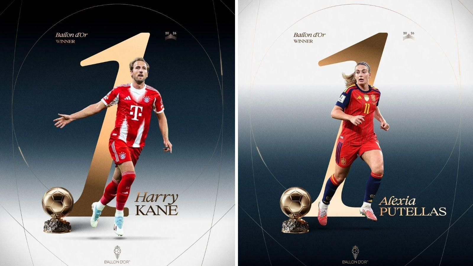 Kane y Putellas, los mejores del año