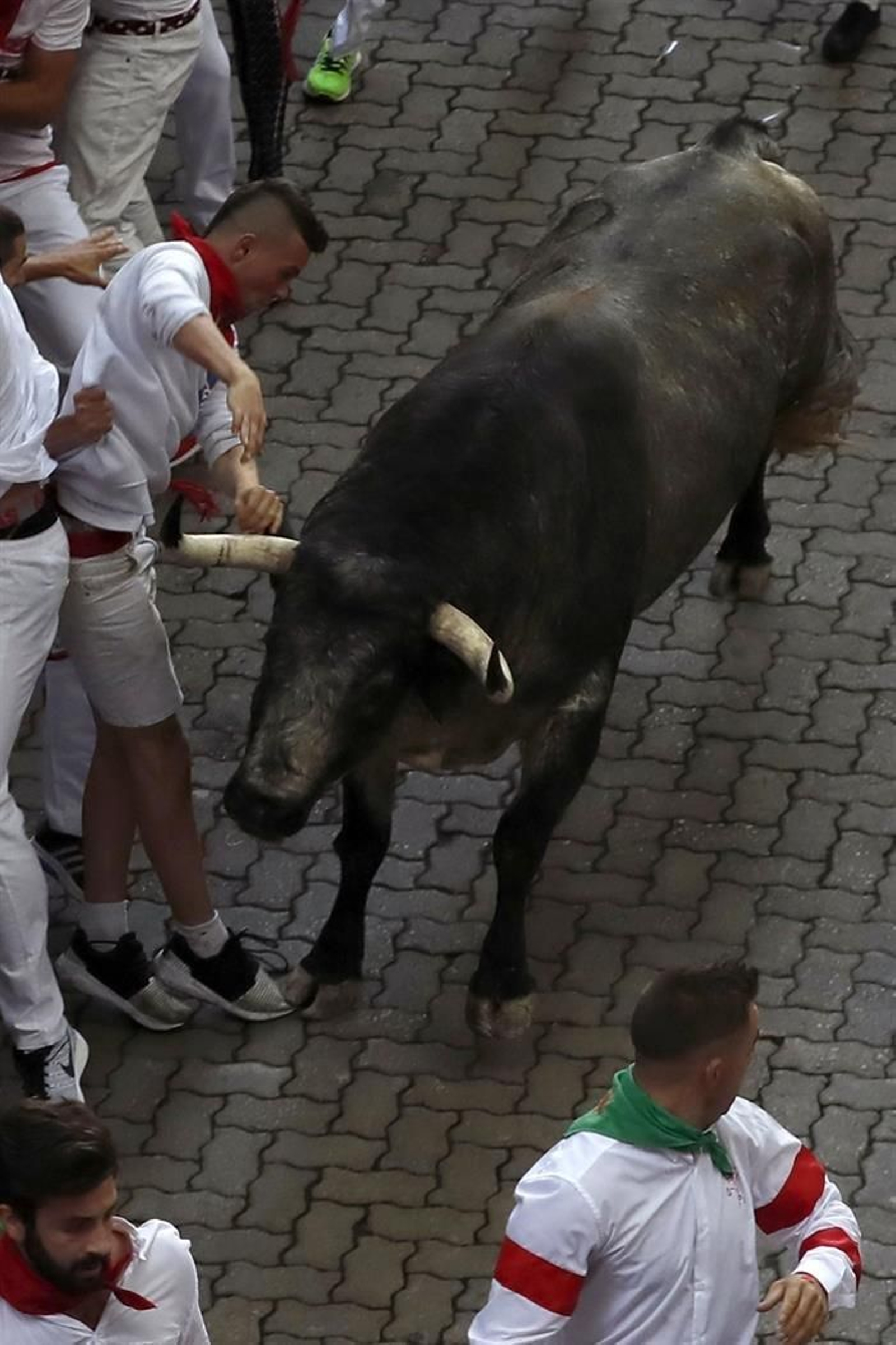 El primer encierro de los Sanfermines 08