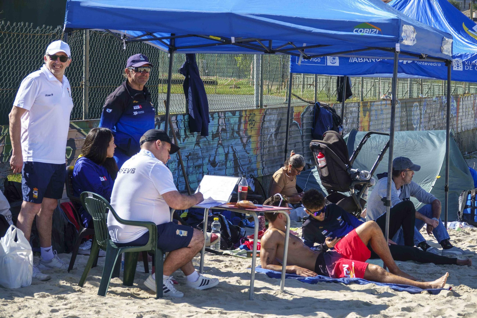 Galería | La liga de voley playa vive su última jornada en Samil