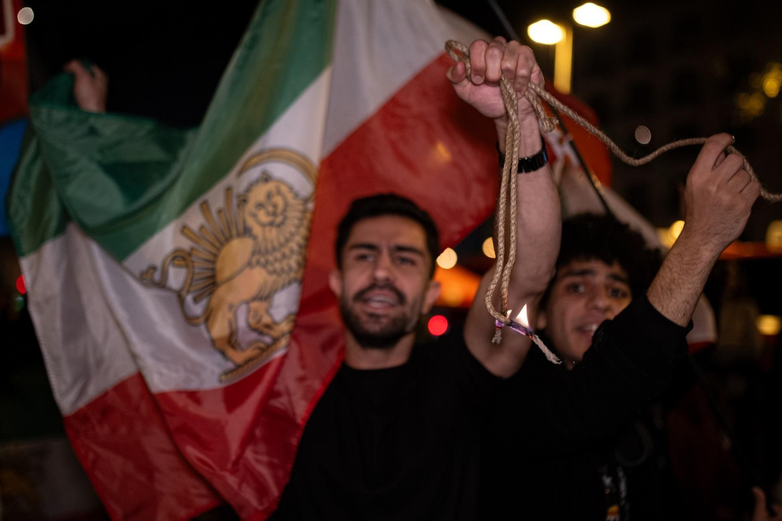 Protestas contra el gobierno de Irán