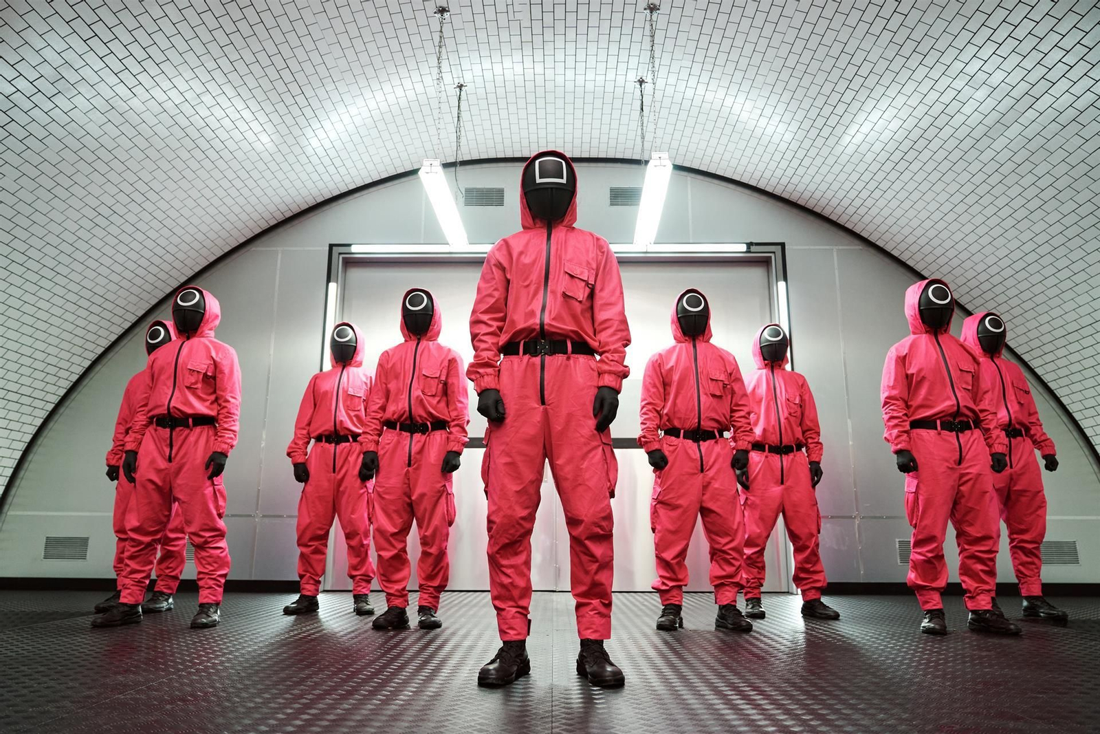 Fotograma de una escena de la serie “El juego del calamar”.// EFE