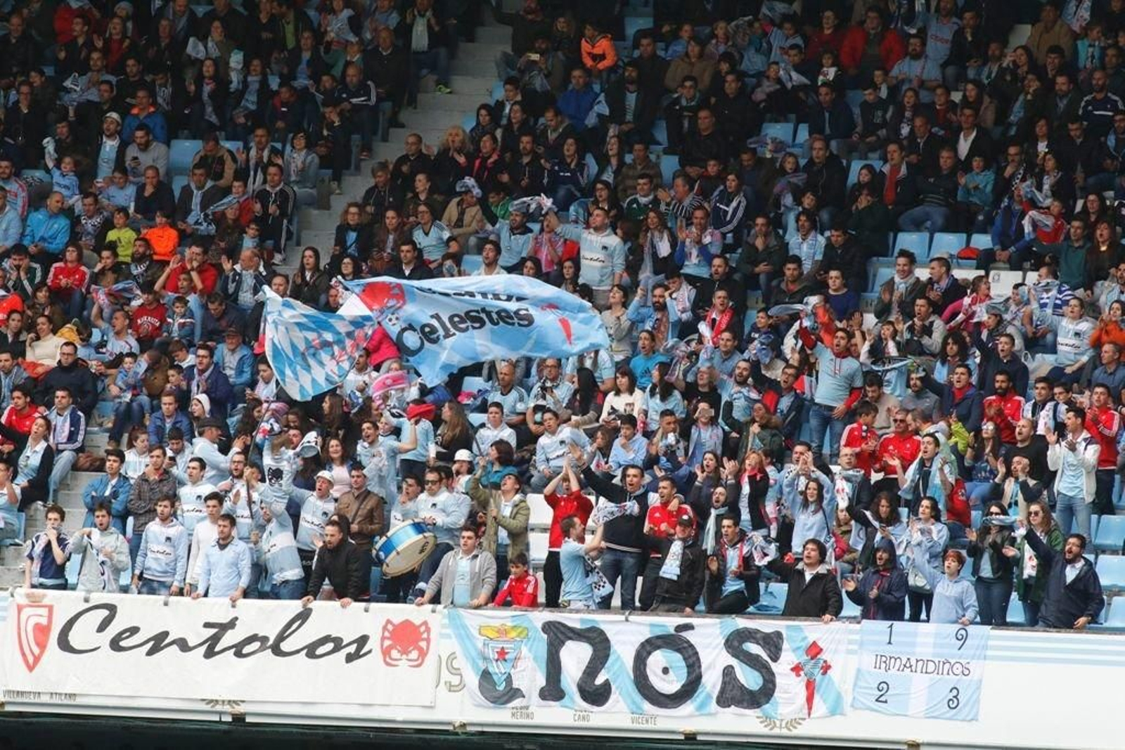 El Celta quiere reunir a las peñas que más animan en un solo espacio en el reformado estadio de Balaídos.