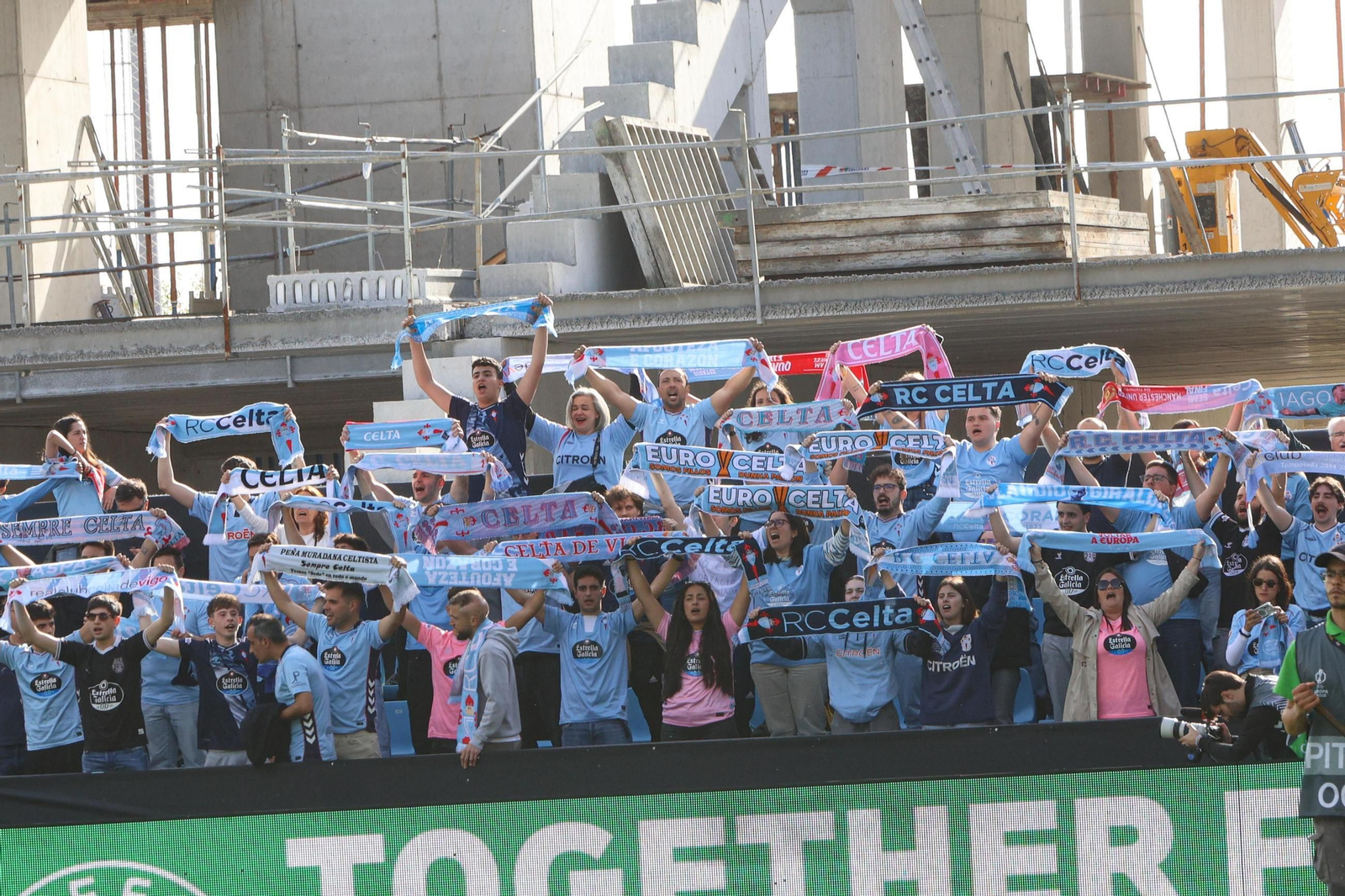 Galería | La goleada del Friburgo puso fin al sueño europeo del Celta