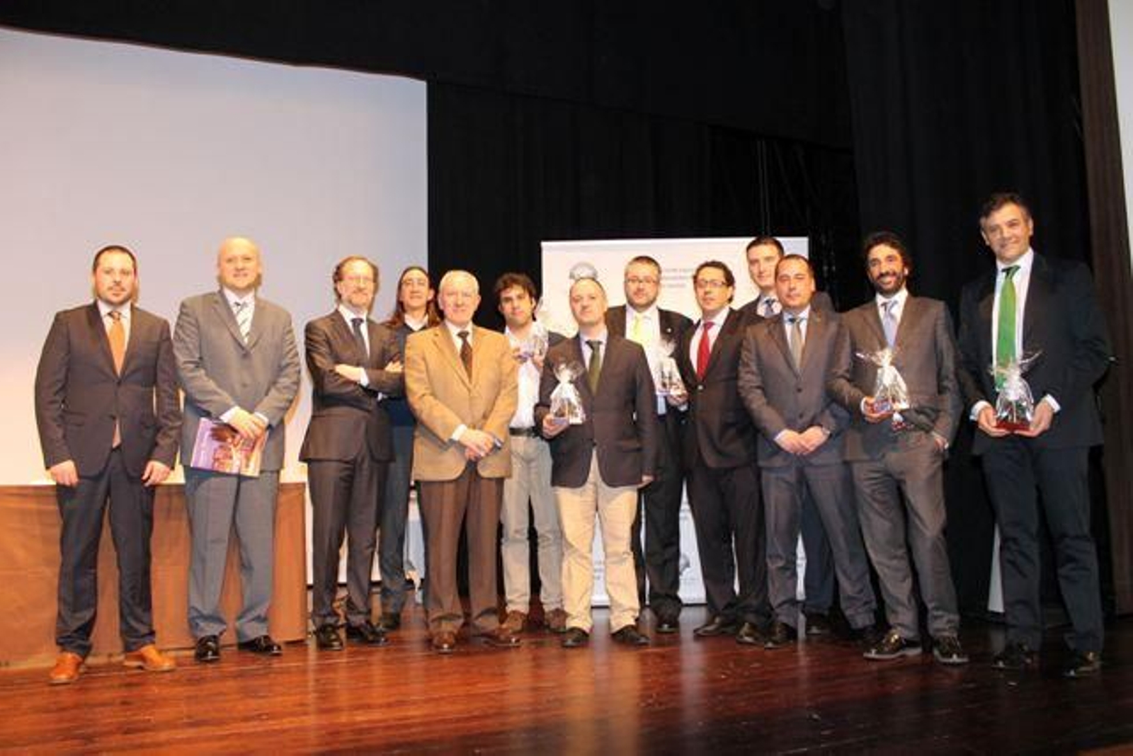 Los Premios Galicia de Energía se entregaron en el auditorio del Concello.