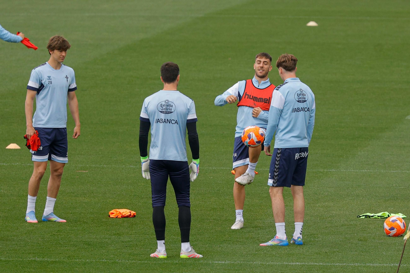 Galería | Entrenamiento del Celta antes del partido contra el Sevilla