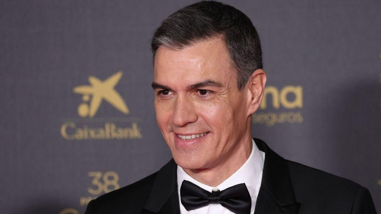 Pedro Sánchez, en la gala de los Premios Goya.