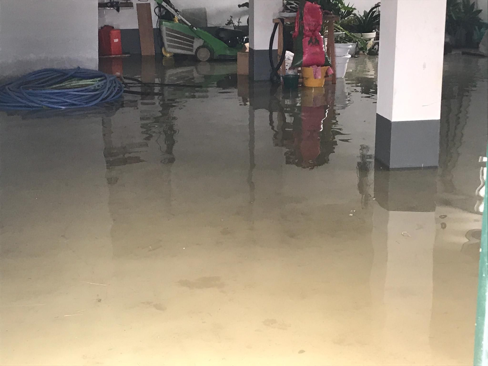 Daños de Fabien en Ourense