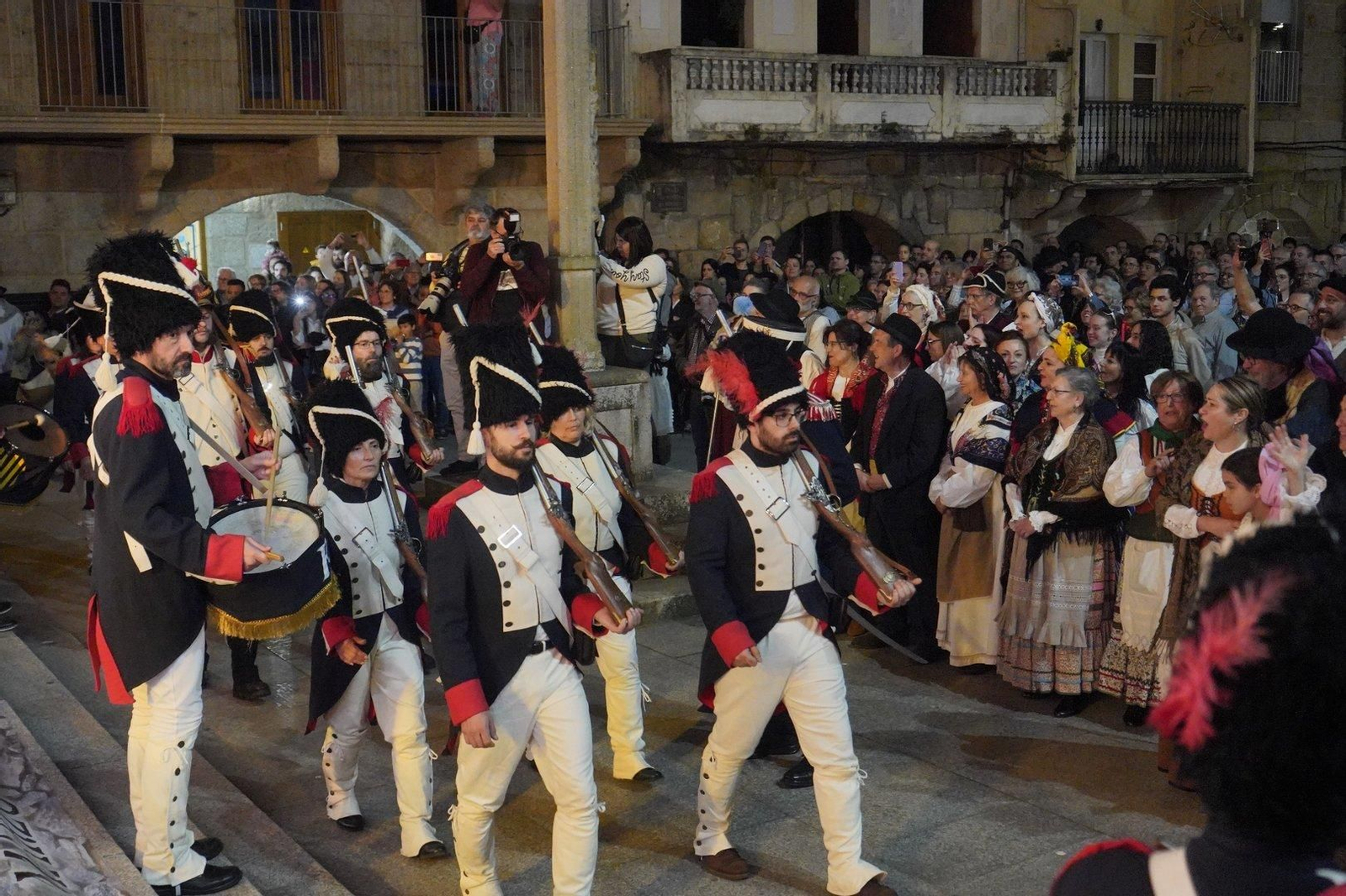 Entrada de las tropas de Napoleón en la ciudad