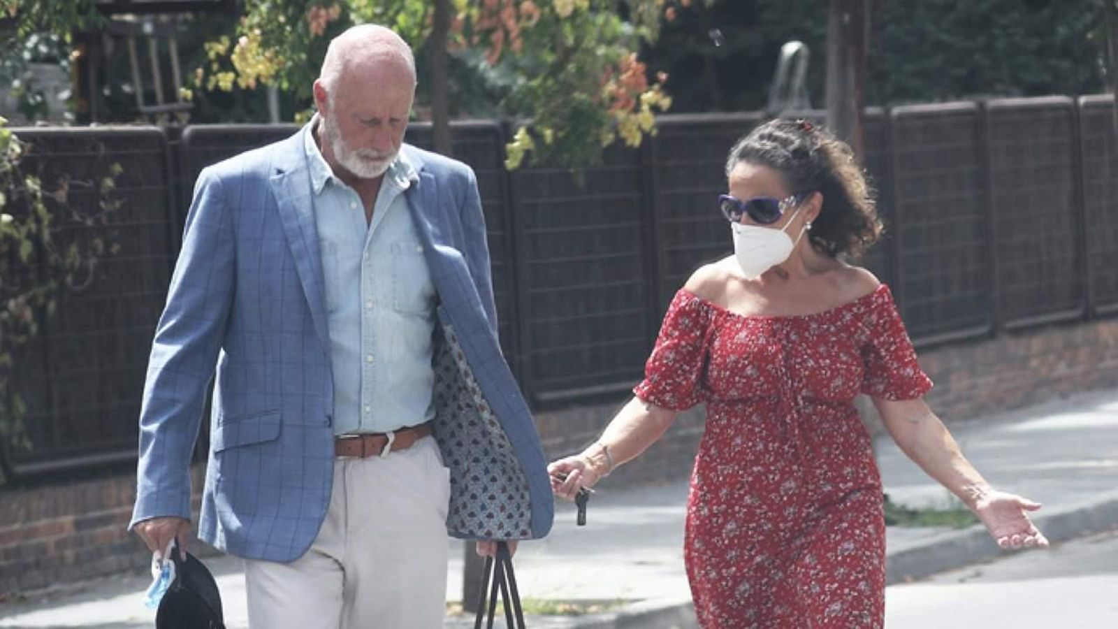 Paloma Rocasolano y su nuevo novio.