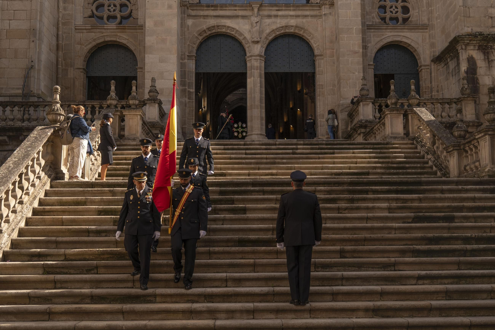 Galería | La Policía Nacional celebra en Ourense a, los ángeles custodios, su patrón