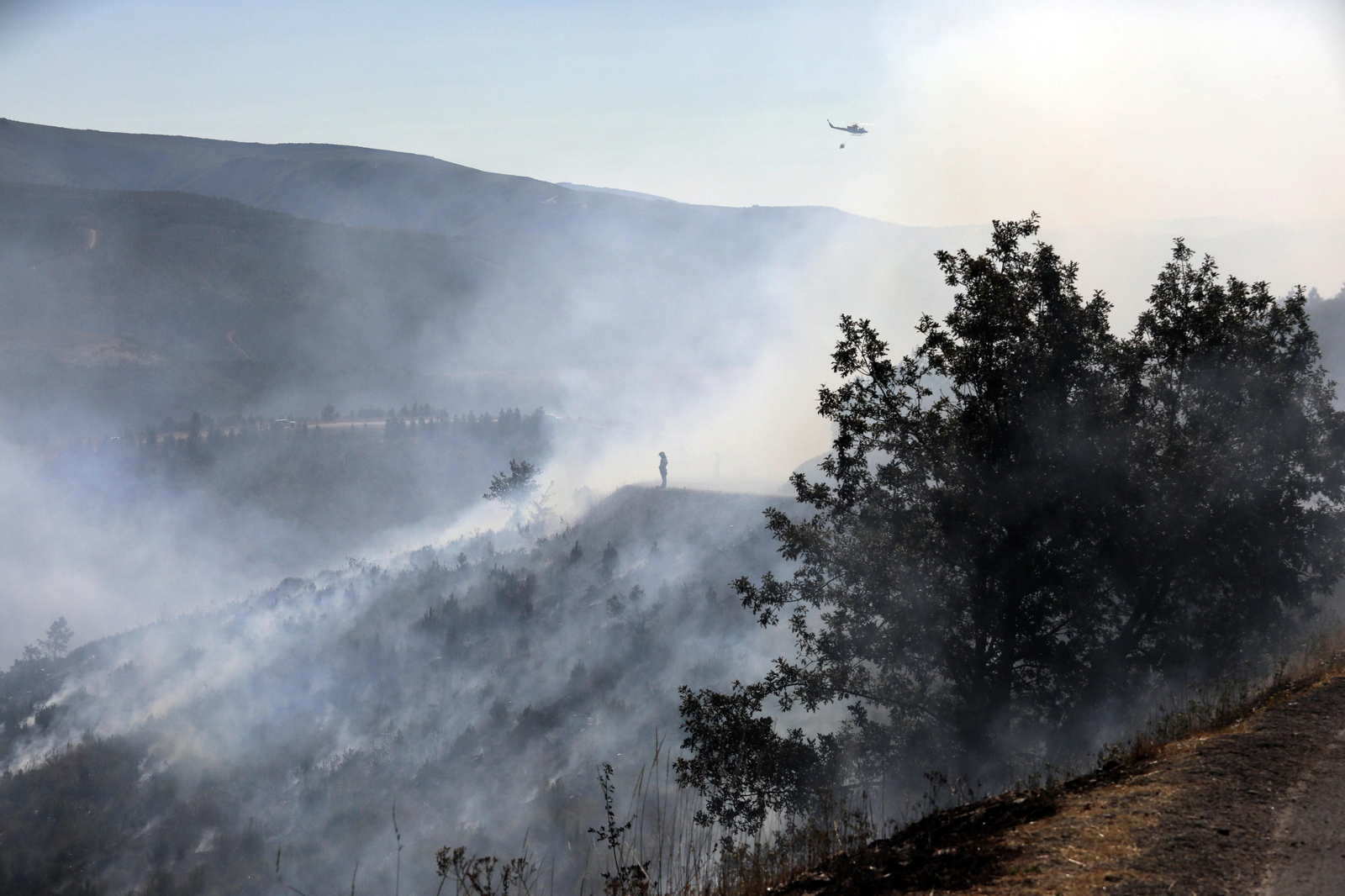 Incendio en Vilar de Barrio