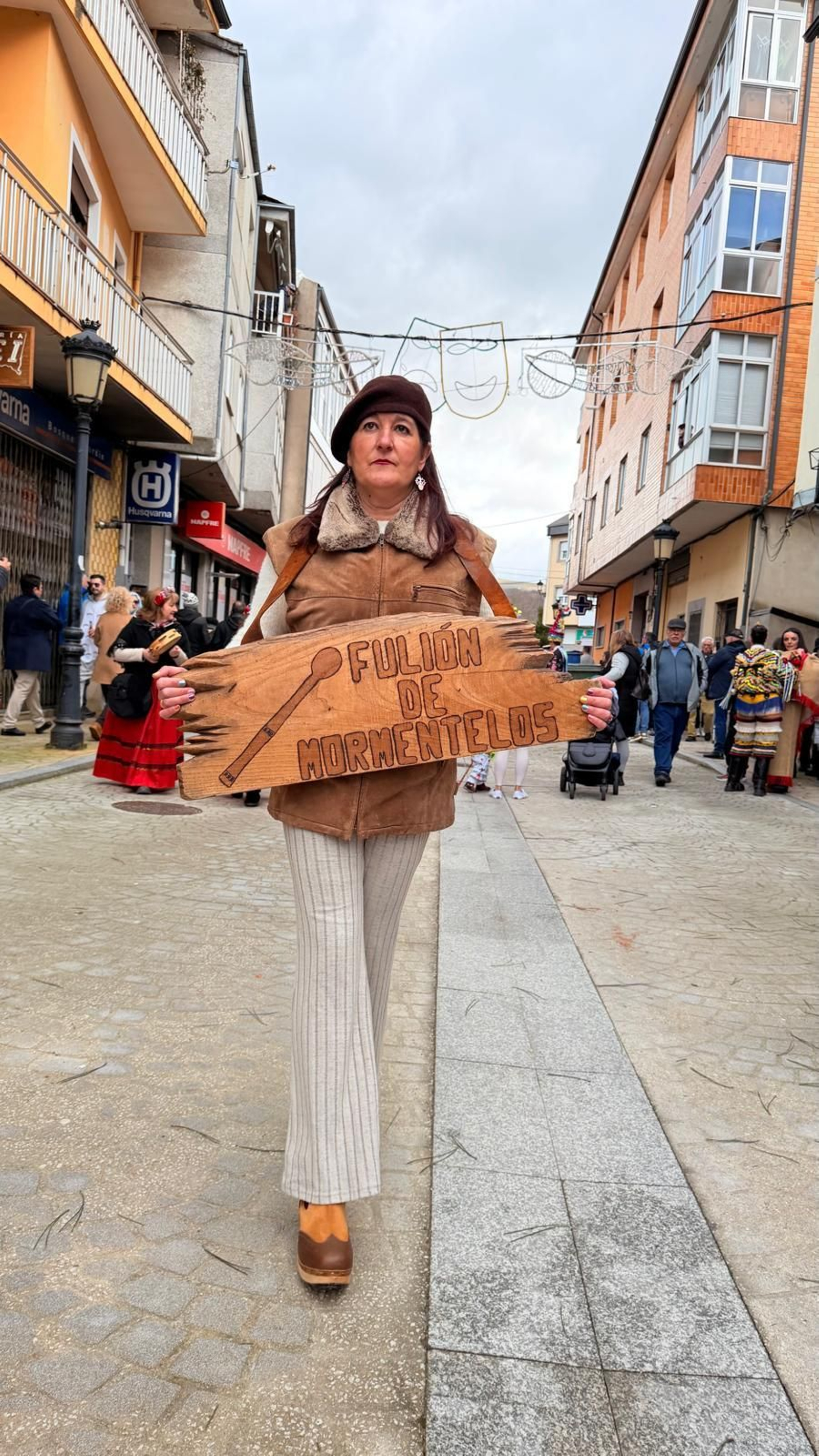 Galería | La androlla es la gran reina de Viana en su Domingo Gordo