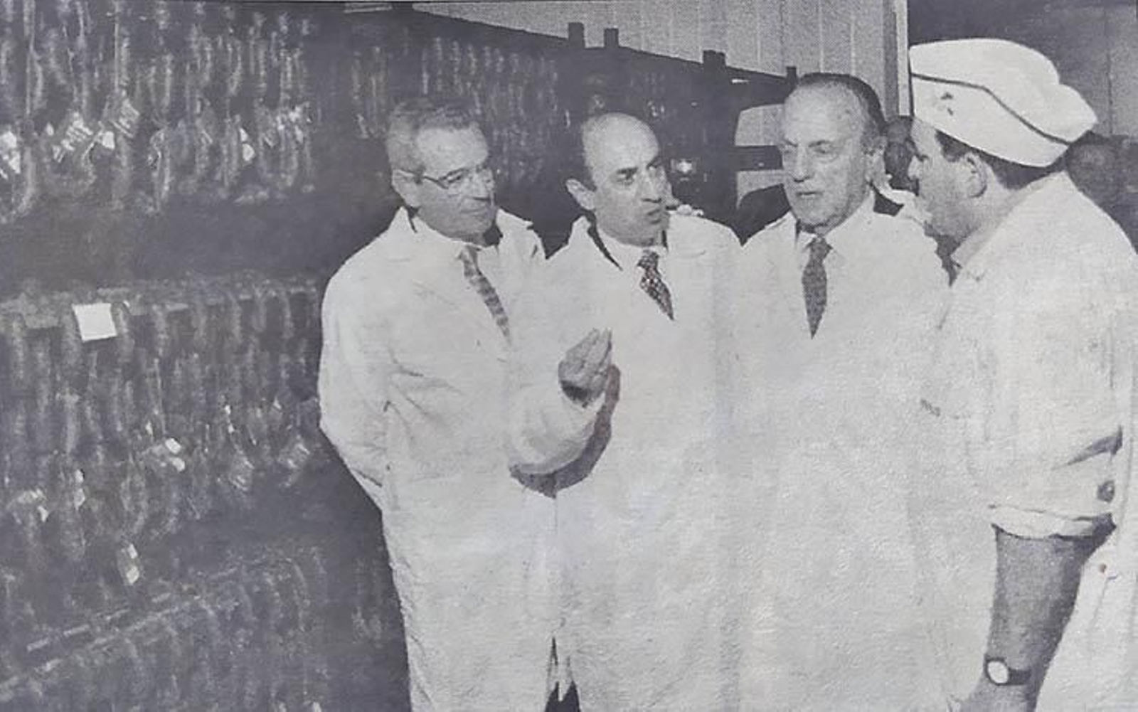Gómez y Fraga, durante la inauguración de Novafrigsa.