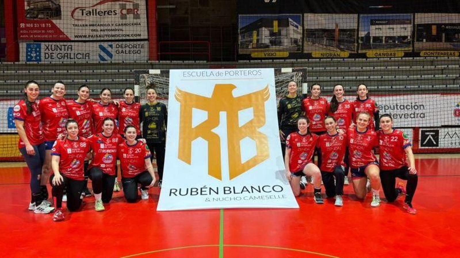 Rubén Blanco es parte clave en el Porriño del último lustro.