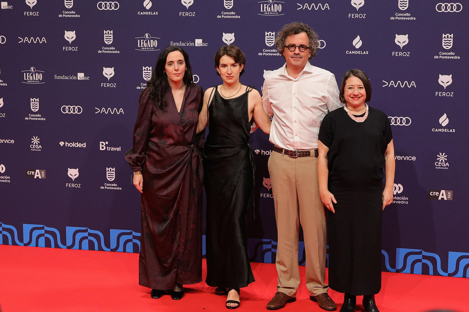 Galería | La alfombra roja de los Premios Feroz 2026 en Pontevedra