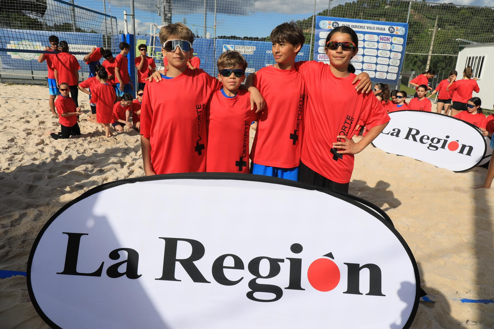 La arena de Oira, punto de encuentro de otra actividad Más Deporte La Región