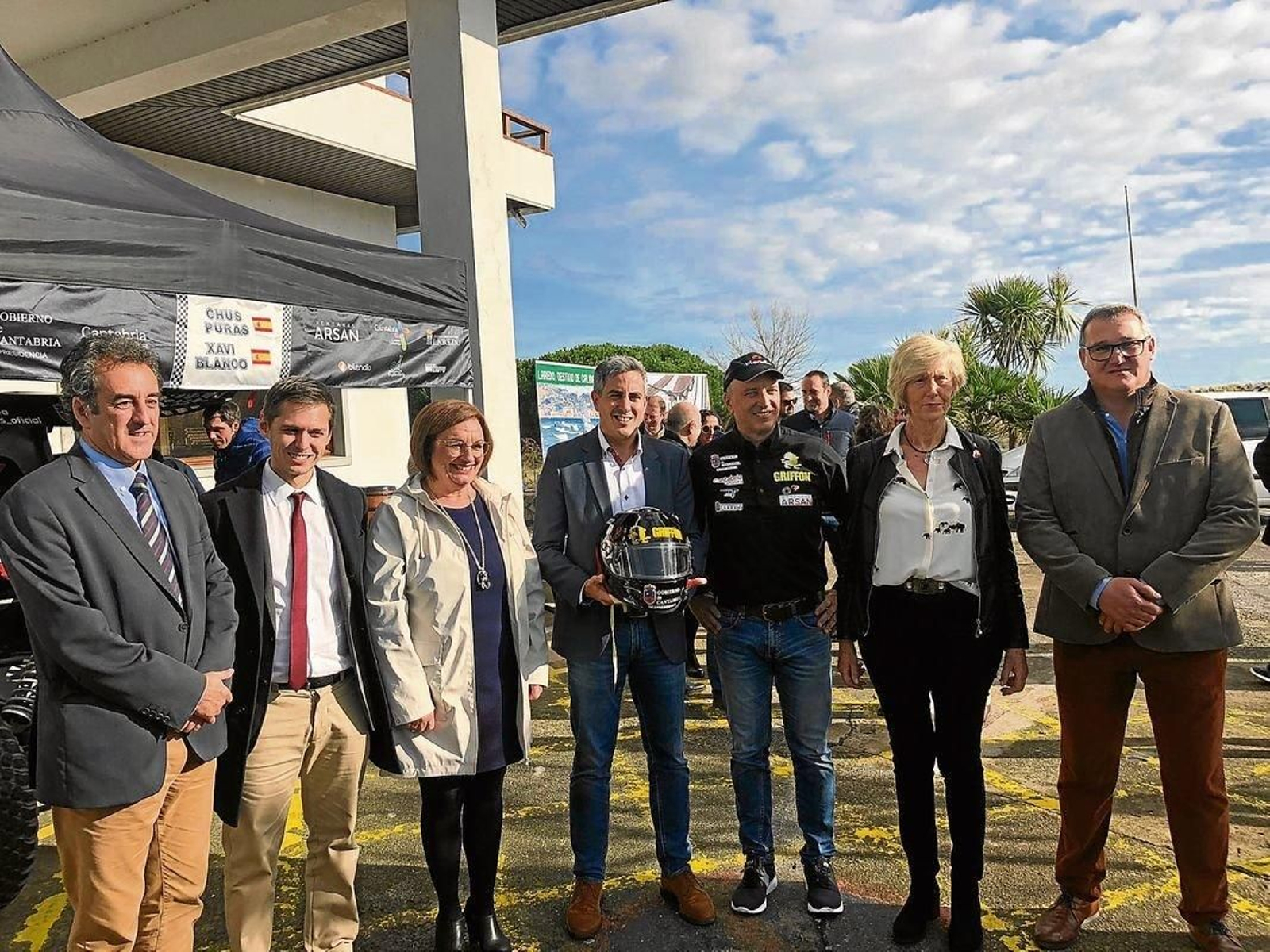 Chus Puras (4i) recibió el apoyo de instituciones y patrocinadores.