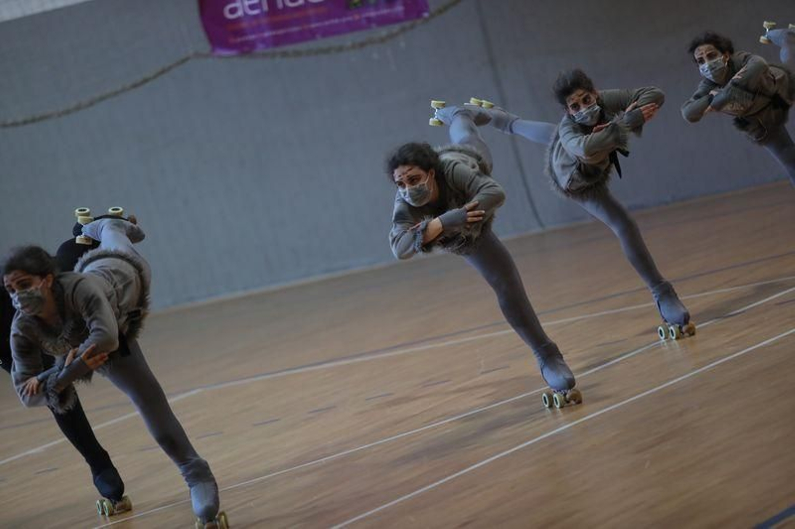 Carballiño acogió el torneo de patinaje // FOTO: José Paz