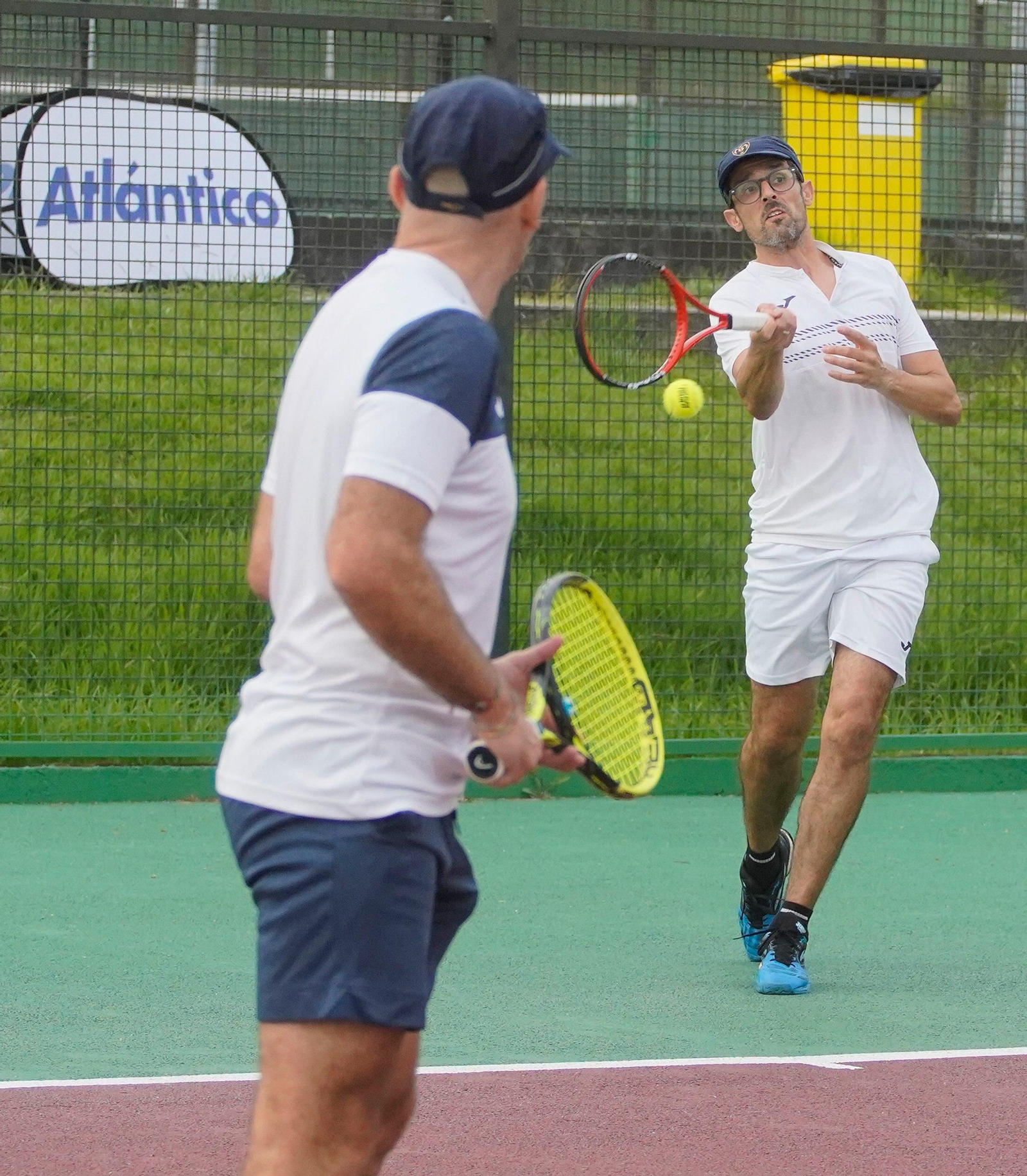 Imagen de las finales del torneo de tenis de +Deporte Atlántico. // J.V. Landín.