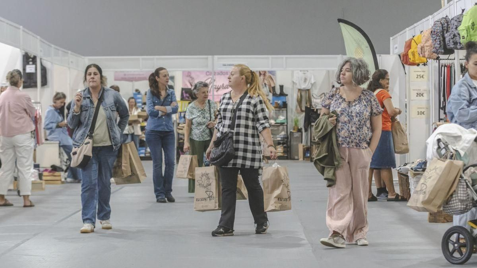 La VII Feira do Comercio de ProLimia arrancó en Xinzo.